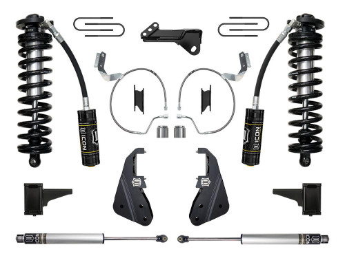 ICON 4wd, 4-5.5" Lift, Stage 1 Coilover Conversion System for 23-25 F-250/350 - K63171