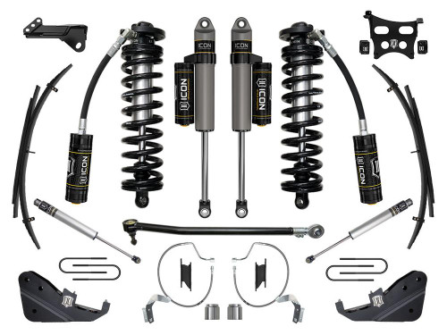 ICON 4wd, 4-5.5" Lift, Stage 4 Coilover Conversion System w/ Expansion Packs for 23-25 F-250/350 - K63174L