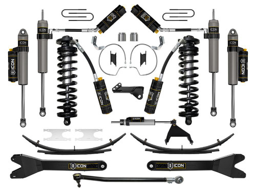 ICON 4wd, 4-5.5" Lift, Stage 7 Coilover Conversion System w/ Radius Arms & Expansion Packs for 23-25 F-250/350 - K63217RL