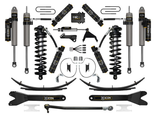 ICON 4wd, 4-5.5" Lift, Stage 9 Coilover Conversion System w/ Radius Arms & Expansion Packs for 23-25 F-250/350 - K63219RL