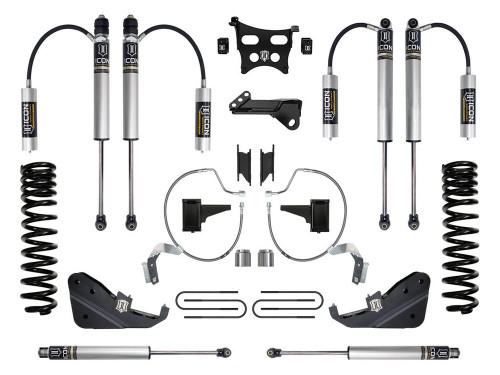 ICON 4wd, Diesel, 4.5" Lift, Stage 2 Suspension System for 23-25 F-250/350 - K64542