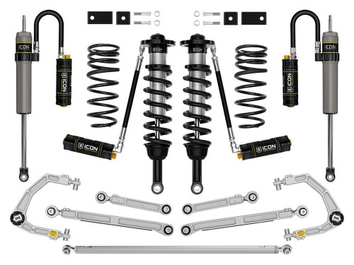 ICON 3-4.5" Lift, Stage 10 Suspension System, Billet, CDCV, TRD for 23-25 Sequoia - K53240S