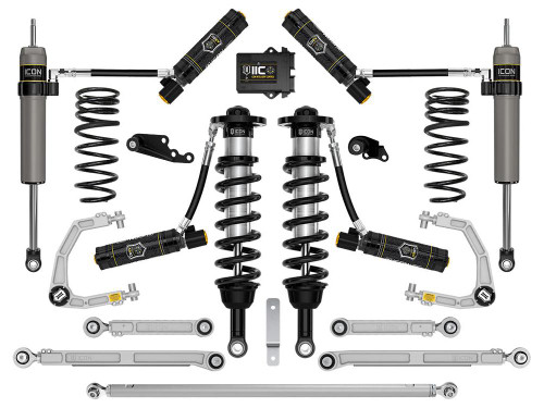 ICON 1.25-3" Lift, Stage 10 Suspension System, Billet for 24-25 Lexus GX550 - K53360
