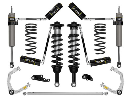ICON 1.25-3" Lift, Stage 6 Suspension System, Billet for 24-25 Lexus GX550 - K53356