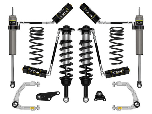 ICON 1.25-3" Lift, Stage 4 Suspension System, Billet, Triple Rate Rear Springs for 24-25 Tacoma - K53294S