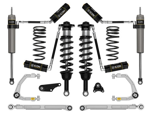 ICON 1.25-3" Lift, Stage 7 Suspension System, Billet, Overland Rear Springs for 24-25 Tacoma - K53297X