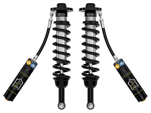 ICON 4wd, 1.25-3" Lift, Front, 2.5 Series Coilover Kit, Remote Reservoir w/ CDXS for '25 4Runner - 58795X