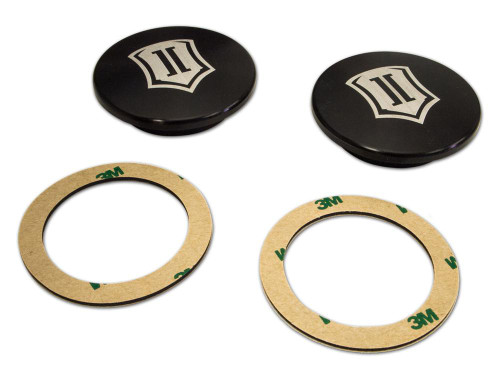 ICON Tubular Upper Control Arm Billet Cap Set, Universal - 191011