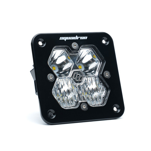 Baja Designs Squadron 2.0 Sport LED Light Pod, Flush Mount, Driving/Combo - 55-1003-2
