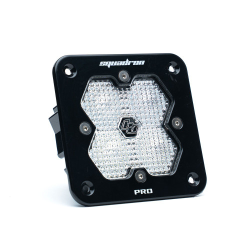 Baja Designs Squadron 2.0 Pro LED Light Pod, Flush Mount, Work/Scene - 49-1006-2