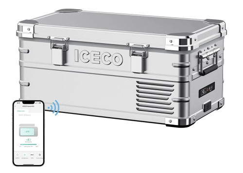 ICECO 21QT APL20 Light Duty Aluminum Freezer Single Zone | Silver