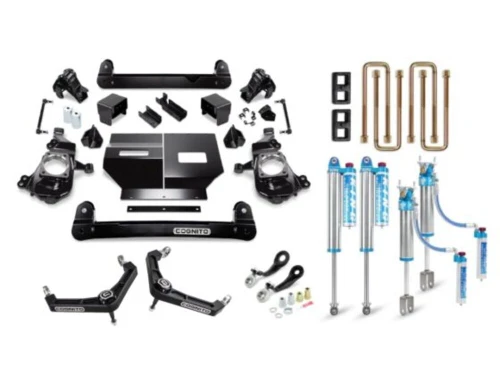 Cognito 4 in. Elite Billet UCA Lift Kit with King 2.5 Reservoir Shocks for 20-26 Silverado/Sierra 2500/3500 2WD/4WD - 510-P1383