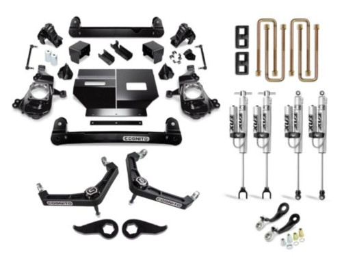 Cognito 5 in. Performance Billet UCA Lift Kit with Fox PSRR 2.0 Shocks for 20-26 Silverado/Sierra 2500/3500 2WD/4WD - 110-P1387