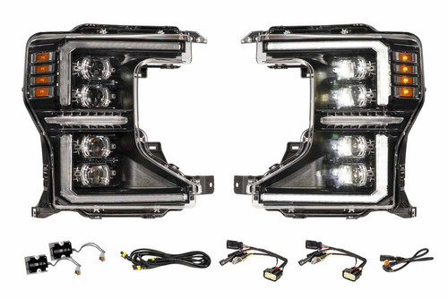 Morimoto XB Evo Hybrid Headlights for 20-22 Super Duty (Set) - LF2-508Y