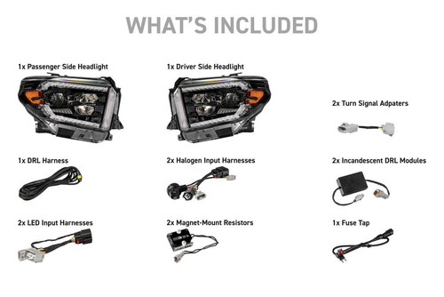 Morimoto 14-21 Tundra XB Evo Hybrid Headlights - LF2-532Y