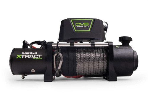 DV8 Xtract 9.5k Synthetic Rope Winch, Universal - WB95K-SR