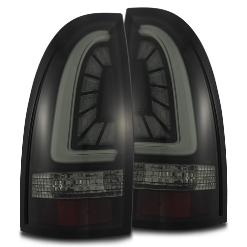 AlphaRex PRO-Series LED Tail Lights (Jet Black) for 05-15 Tacoma - 680030