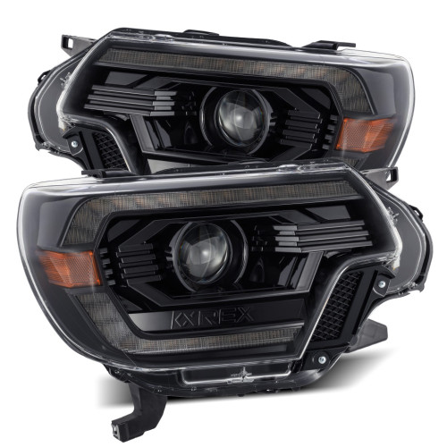 AlphaRex LUXX-Series LED Projector Headlights (Alpha-Black) for 12-15 Tacoma - 880750