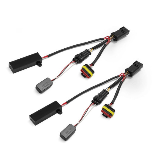 AlphaRex Stock LED Tail Lights to AlphaRex Tail Lights Converters for 13-18 RAM - 640093
