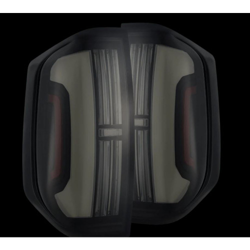 AlphaRex NOVA-Series Prismatic LED Tail Lights (Black Smoke) for 14-21 Tundra - 672042