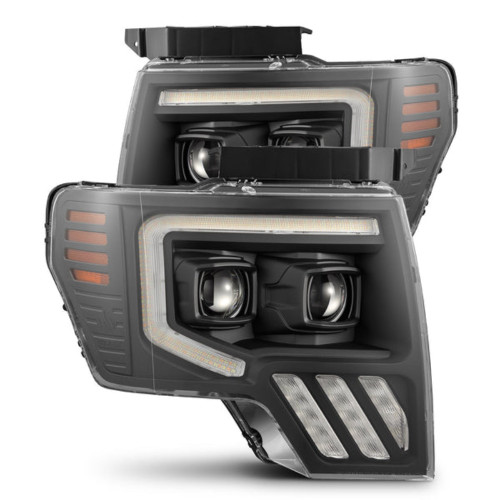 AlphaRex MK II LUXX-Series LED Projector Headlights (Alpha-Black) for 09-14 F-150 - 880090