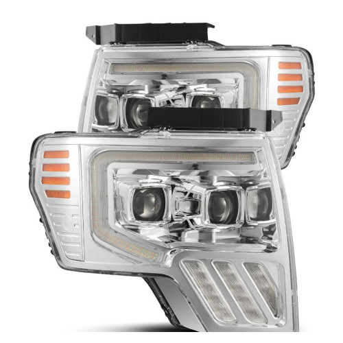 AlphaRex MK II PRO-Series Halogen Projector Headlights (Chrome) for 09-14 F-150 - 880482