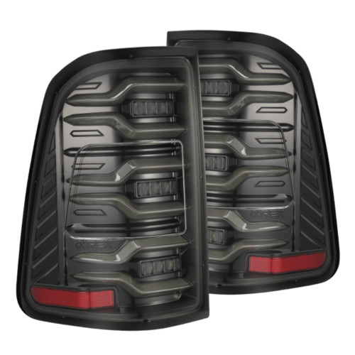 AlphaRex LUXX-Series LED Tail Lights (Alpha-Black) for 25-26 RAM 1500 - 640032