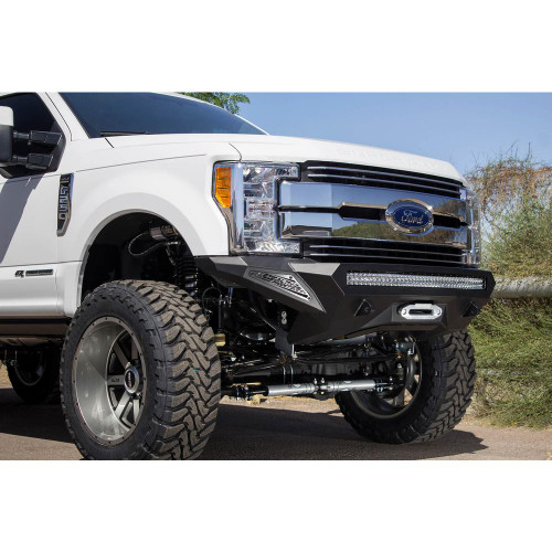 Addictive Desert Designs Stealth Fighter Winch Front Bumper: 17-22 Super Duty - F161202860103