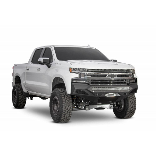 Addictive Desert Designs Chevy Silverado 1500 Stealth Fighter Front Bumper w/Sensors w/Winch Mount - F441423030103