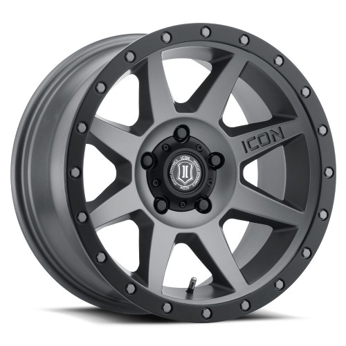 ICON Alloys Rebound Titantium - 17x8.5 | 5x5.5 | 0 ET | 4.75" BS - 1817858547TT