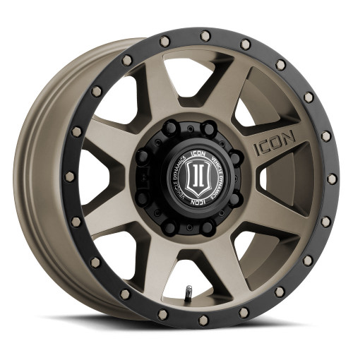 BS BEO17インチアルミホイール ICON Alloys Rebound HD Bronze 8x6.5 - 1817858052BR | Offroad Alliance