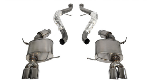 Corsa Performance 2.5in. Cat-Back Sport Dual Rear Exhaust 3.0in. Polished Tips 08-12 BMW M3 E90 - 14569