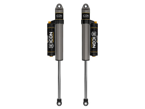 ICON 1.5" Lift, Rear, V.S. 2.5 Aluminum Series Shock Absorbers, Piggyback Reservoir w/ CDCV, Pair for 20-23 Gladiator - 27727CP
