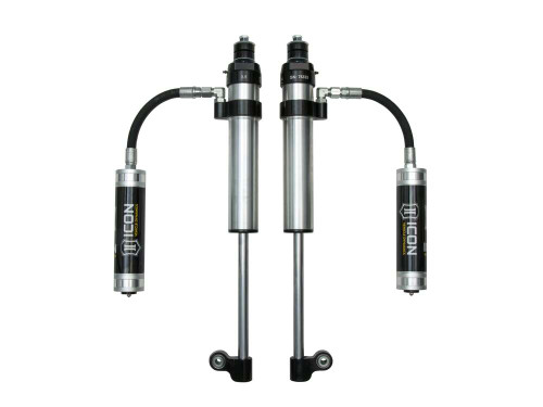 ICON Rear, V.S. 2.5 Aluminum Series RXT Shock Absorbers, Remote Reservoir, Pair for 05-23 Tacoma - 57826P