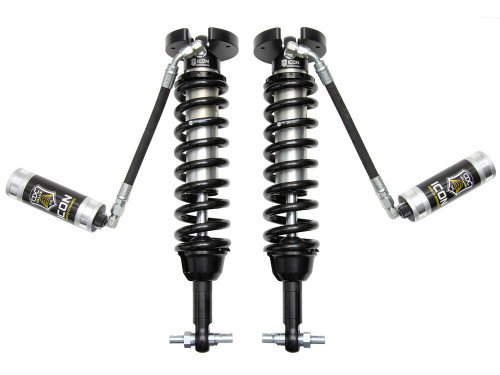 ICON 1.5-3.5" Lift, Front, V.S. 2.5 Series Coilover Kit, Extended Travel, Remote Reservoir w/ CDCV, Pair for 19-26 Silverado/Sierra 1500 - 71656C