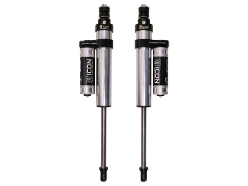 ICON 0-2.5" Lift Front 2.5 VS Piggyback Res Shocks, Pair for 01-10 GM 2500/3500 HD - 77725P