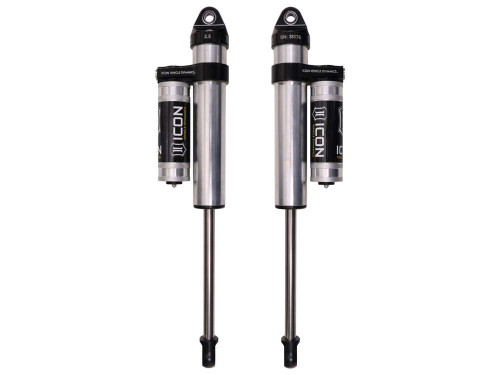 ICON 6" Lift, Rear, V.S. 2.5 Aluminum Series Shock Absorbers, Piggyback Reservoir, Pair for 09-14 F-150 - 97702P-CB