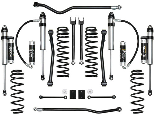 ICON 2.5" Lift, Stage 6 Suspension System for 18+ Jeep JL - K22016
