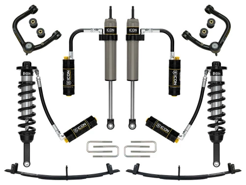 ICON Stage 6 Suspension System, Tubular, CDCV for 05-15 Tacoma 0-3.5" Lift, 16-23 Tacoma 0-2.75" Lift - K53006T
