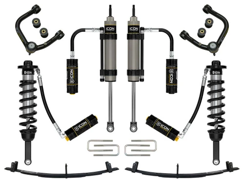 ICON Stage 7 Suspension System, Tubular, CDCV for 05-15 Tacoma 0-3.5" Lift, 16-23 Tacoma 0-2.75" Lift - K53007T