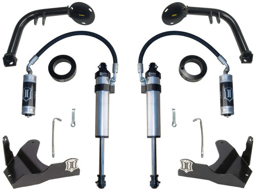 ICON Stage 1, S2 Secondary Shock Upgrade System for 10-24 4Runner, 10-14 FJ Cruiser - K53121