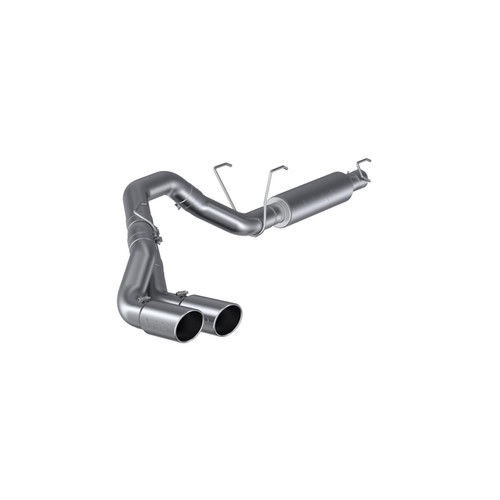 MBRP 4 Inch Cat Back Exhaust System For 14-22 RAM 2500/3500 6.4L Single Side Dual Outlet T409 Stainless Steel - S5150409