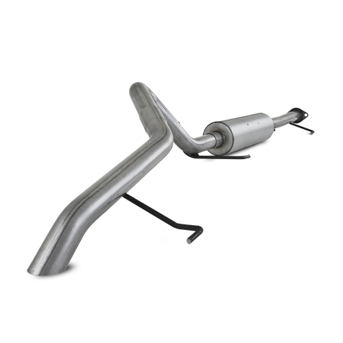 MBRP Cat Back Exhaust System Single Rear Exit Off-Road Tail No Tip For 07-14 Toyota FJ 4.0L V6 Aluminized Steel - S5310AL