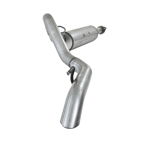 MBRP Cat Back Exhaust System Single T409 Stainless Steel For 04-06 Jeep Wrangler TJ Unlimited, 4.0L I-6 - S5520409