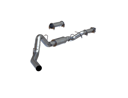 MBRP 4 Inch Cat Back Exhaust System For 01-05 Silverado/Sierra 2500/3500 Duramax Ext/Crew Cab Single Side - S6000P