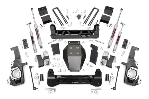 Rough Country 5 in. Lift Kit, NTD for Chevy/GMC 2500HD 20-23 - 10230A