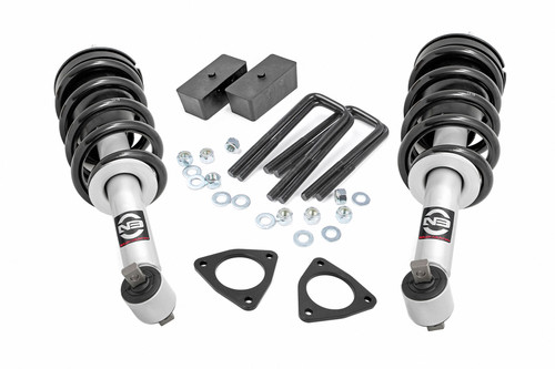 Rough Country 2.5 in. Lift Kit, N3 Strut, Aluminum/Cast Steel for Chevy/GMC 1500 07-16 - 1319
