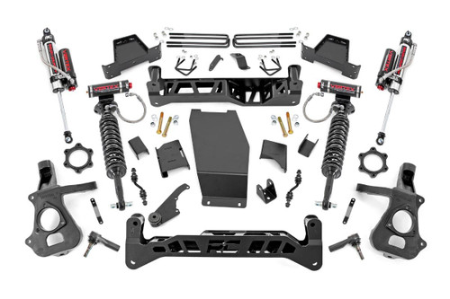 Rough Country 7 in. Lift Kit, Vertex, Aluminum/Stamp Steel for Chevy/GMC Silverado/Sierra 1500 14-18 - 17450