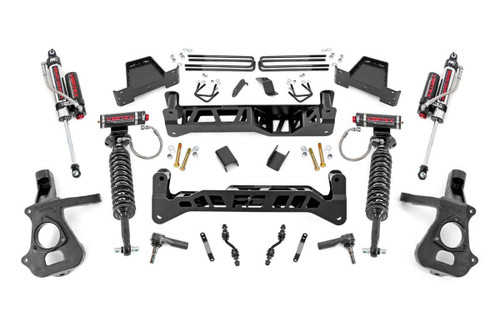 Rough Country 7 in. Lift Kit, Vertex, Aluminum/Stamp Steel for Chevy/GMC Silverado/Sierra 1500 14-18 - 18750