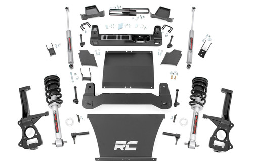 Rough Country 6 in. Lift Kit, N3 Struts for Chevy Silverado 1500 2WD/4WD 19-23 - 21732